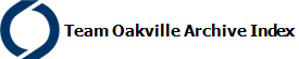 Team Oakville Archive Index