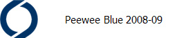 Peewee Blue 2008-09